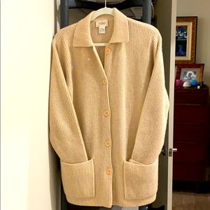 Neiman Marcus Heavy Cashmere Cardigan.